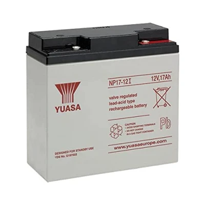 Image of Yuasa NP17 12I Lead Acid Battery 12V, 17Ah
