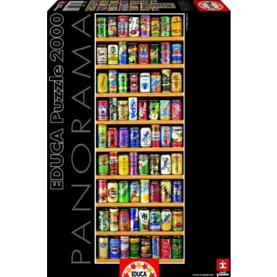 Image of Educa 11053 Soft Cans 2000 pieces Panorama Series Puzzle