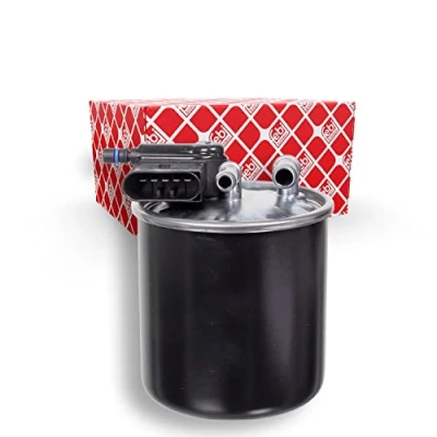 Image of 6420904852, 6420904952, 6420906352, A6420904852, A6420904952 Fuel Filter FEBI BILSTEIN 100471 In Line Filter, with connection for water sensor
