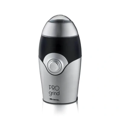Image of ARIETE 3016/00 Pro Grind Spice/Coffee Grinder Black &amp; Silver, Silver/Grey,Black
