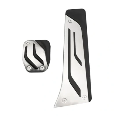 Image of Car Pedals For BMW I3 I8 M2 M4 M5 M6 M3 Accelerator Brake Pedal Foot Rest Pads No Drill Cover Accessories Stainless Steel