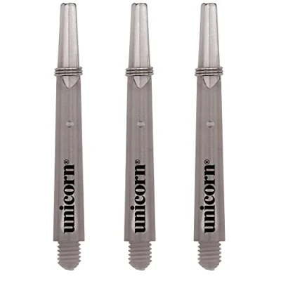 Image of Unicorn Dart Shafts Gripper 3 Mirage Durable Nylon Smoke Stems Short 34.4 mm