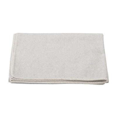 Image of David Fussenegger 140 x 200 cm Cuddly Blanket with Decorative Stitch, Soft, Cotton, Felt, 140x200