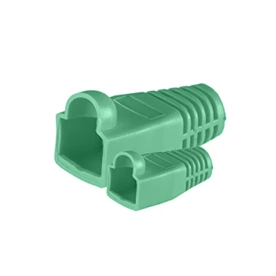 Image of Splinktech Safekom 10x Set Of Packs RJ45 Network Ethernet Cat5e Cat5 Cat 5e CAT6 Cat6e 8P8C UTP STP Gold Plated LAN Cable Plug Crimp Ends Connector Plugs &amp; 10 Pcs End Boots