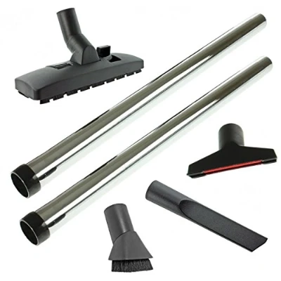 Image of SPARES2GO Extension Rod and Floor Tool Kit for Karcher MV3 MV4 MV5 MV6 Vacuum Cleaners (35mm)