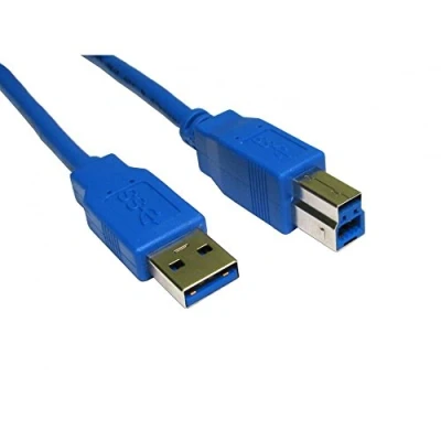 Image of ALIDA SYSTEMS 3m USB 3.0 A Male to B Cable 2 Metre. Super Speed supports data transfer speeds of up 5Gbps*
