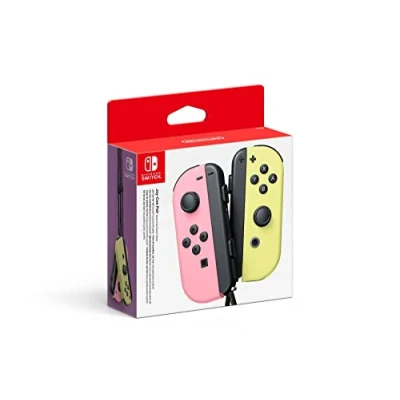 Image of Joy Con Pair Pastel Pink/Pastel Yellow (Nintendo Switch)