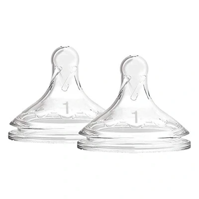 Image of Dr. Brown&#039;s Options +, Silicone Teat Wide Mouth Level 1, +0 Months