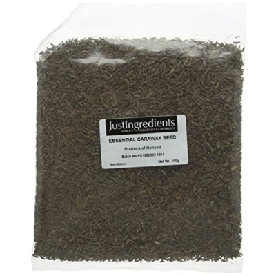 Image of JustIngredients Essentials Caraway Seeds, 100 g Pack of 5