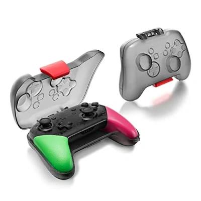 Image of tomtoc Switch Pro Controller Case, Remote Hard Shell Joystick Protector for Nintendo OLED Controller, Shock Proof, Anti Scratch, Water Resistant Accessory Protective Cover
