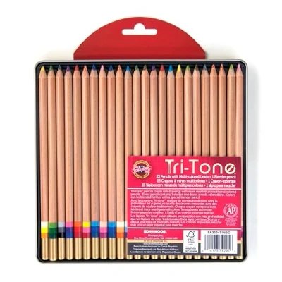 Image of Koh I Noor Tritone 24 Pencil Set