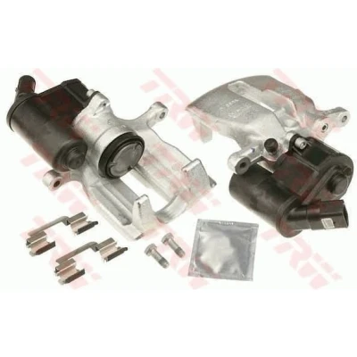 Image of 4F0615404 brake caliper TRW BHT153E Cast Iron for vehicles with electric parking AUDI: A6 C6 Saloon, Avant, Allroad