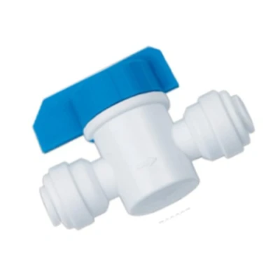 Image of AquaHouse® 1/4&quot; Inline tap/Ball Valve/Isolator Valve for Fridge &amp; RO Water Pipe