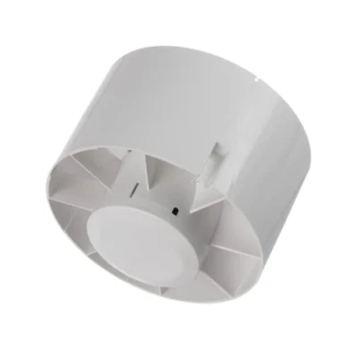 Image of EUROPLAST Ø 125mm 5 inch Round Pipe Fan Bathroom Duct Plastic White