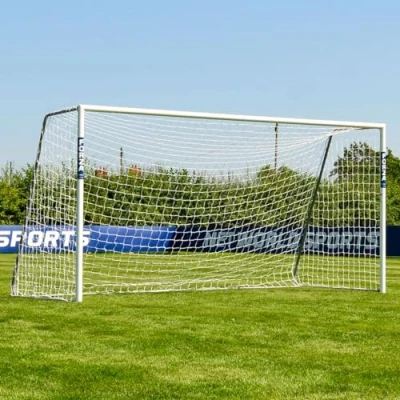Image of FORZA Alu60 Aluminium Football Goals [11 Size Options] Premium Goal Posts Used by Professional Clubs Freestanding &amp; Fold Away (12ft x 6ft, Single)
