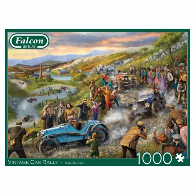 Image of Jumbo, Falcon de luxe Vintage Car Rally, Jigsaw Puzzles for Adults, 1000 piece