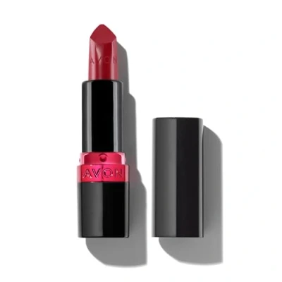 Image of Avon Ultra Creamy Satin finish Lipstick Red with Vitamin E, Avocado Oil and Sesame for a Comfy Feel, Rich Colour Full Coverage, Cruelty Free