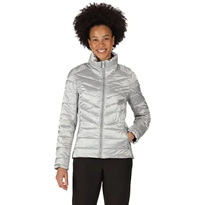 Image of Regatta Womens/Ladies Keava II Puffer Jacket (10 UK) (Silver)
