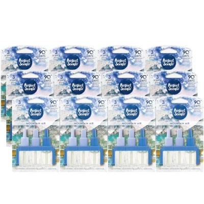 Image of Perfect Scents 12 x Air Freshener Refill Compatible with 3volution Mountain 20ml