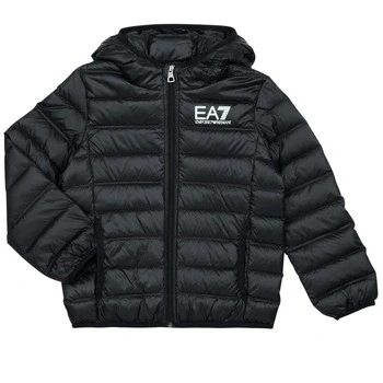 Image of EA7 Emporio Armani Giacca Unisex Down jacket for kids, Size: 4y, Black