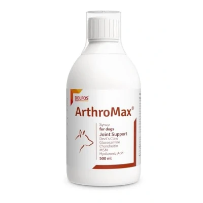 Image of ArthroMax 500ml liquid Joint Supplement for Dogs Glucosamine Condroitin Devil&#039;s Claw MSM