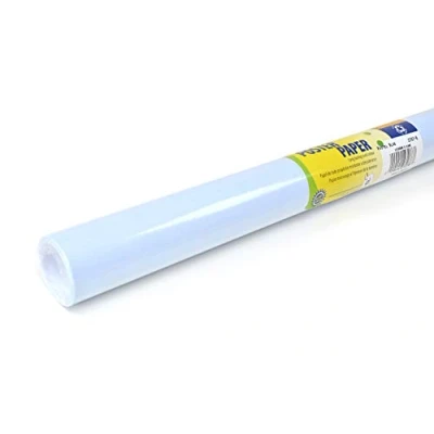 Image of Pastel Poster Paper Display Rolls for School, Nursery, Classroom &amp; Kindergarten Displays: 760mm x 10m (Pastel Blue)