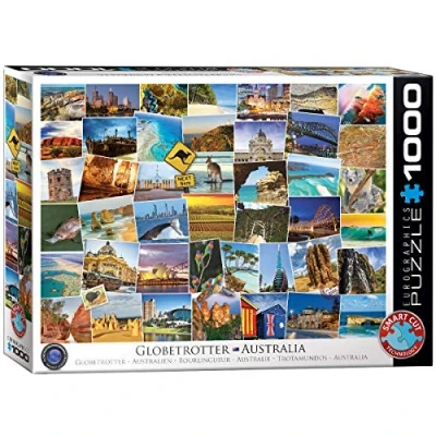 Image of Eurographics 6000 0753 Globetrotter Australia Puzzle, Various, 48 x 68 cm