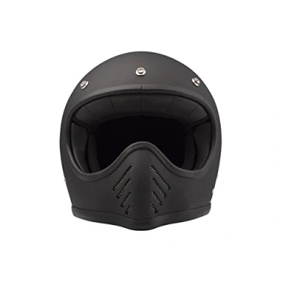 Image of DMD Motorcycle Helmet, Seventyfive Matt Black