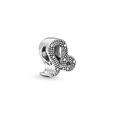 Image of Pandora Moments Women&#039;s Sterling Silver Sparkling Leo Zodiac Charm, No Box
