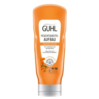 Image of Guhl Moisture build up conditioner, contents: 200 ml, hair type: dry, brittle