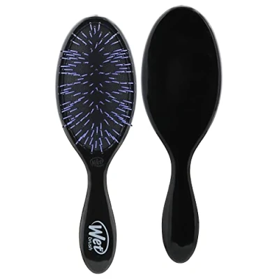 Image of Wet Brush Custom Care Detangler Thick Hair Black By For Unisex 1 Pc
