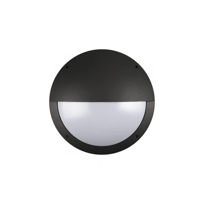 Image of Diecast Aluminium LED Bulkhead Eyelid Trim Black Kosnic Etna