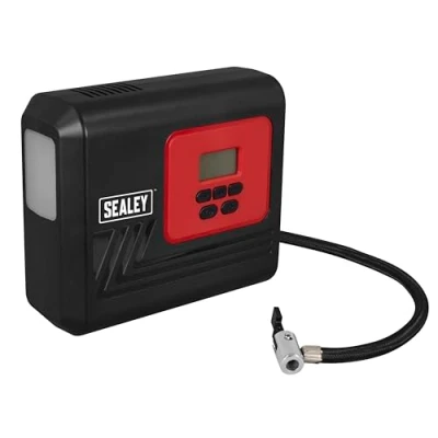 Image of Sealey 12V Tyre Inflator with Worklight MAC12D