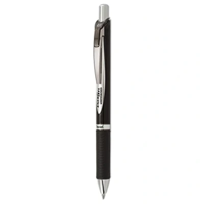 Image of Pentel EnerGel document BLP77 AX gel rollerball, black, 0.7 mm line width, print mechanics, refillable, waterproof, lightfast ink proof according to ISO 27668 2