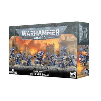 Image of Games Workshop Warhammer 40,000 Space Marines: Infernus Squad, Black