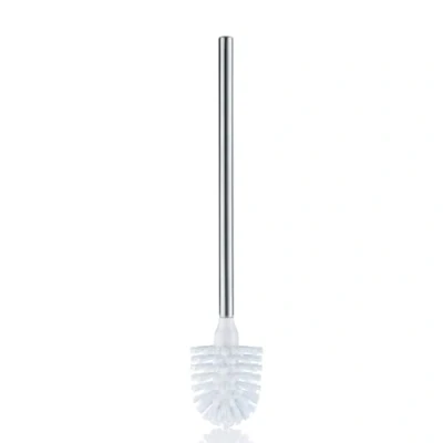 Image of Kela La Brosse 20146 Toilet Brush with Matte Stainless Steel Handle Length 45.5 cm White