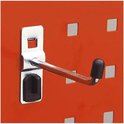 Image of Sealey Single Prong Hook 6 x 75mm Vertical End Pack of 5