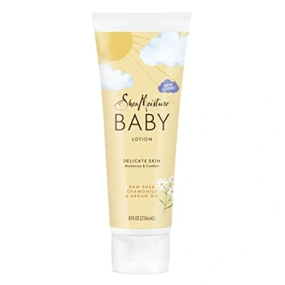Image of Shea Moisture Raw Chamomile &amp; Argan Oil Baby Lotion by for Kids 8 oz