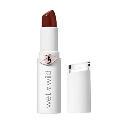 Image of Wet n Wild, Megalast Lipstick, Long lasting Moisturizing Lipstick With Shine Finish, Hydrating Formula Microspheres, Natural Marine Plant Extracts, Coenzyme Q10 and Vitamins A &amp; E, Jam Me