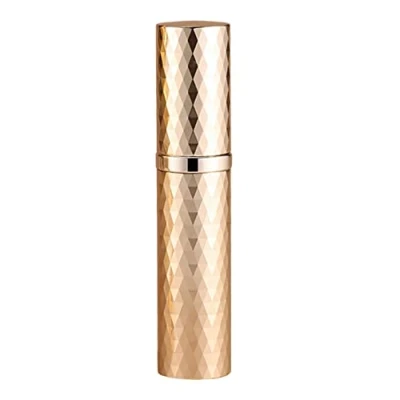 Image of BRARIOS Perfume Atomiser Refillable, Travel Size Portable Spray,Mini Empty Bottle,Leak Proof Cologne Dispenser for Women and Men,5ml(Z Gold)
