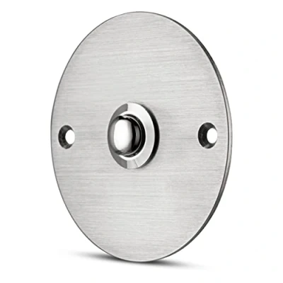 Image of REV 0504416555 doorbell Bell Plate with Button, max. 42 V AC/DC 2 A, Diameter 75 mm, Multicoloured