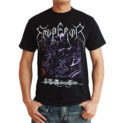 Image of Emperor Mens in the Nightside T shirt Black, Size: Large, Color: Black