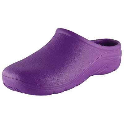 Image of Briers Mens &amp; Womens Garden Clogs Size 4 11, Purple