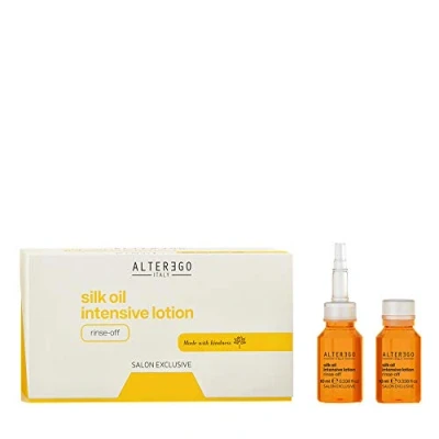 Image of Alterego Silk Oil Intensive Illuminating and Anti Frizz 12x10ml vials