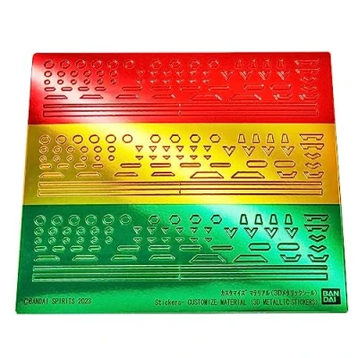 Image of 30MM Customize Material 3D Metallic Stickers (30 Minutes Missions)