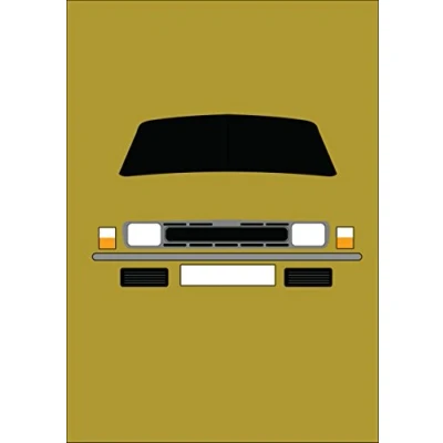 Image of Austin Allegro Retro Motor Company Greeting Card
