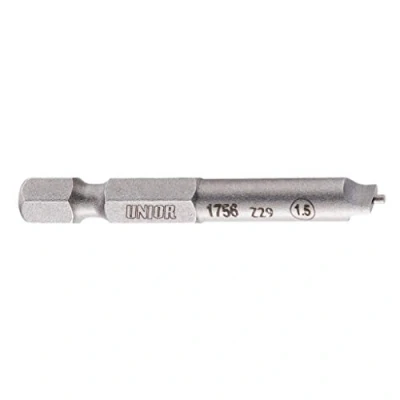Image of Unior Cycling Speed Nipple Bit, Black, 1.5 mm