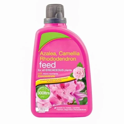 Image of ZOPPER Ericaceous plant Food Azalea Camellia Rhododendron Shrub feed Fertiliser Concentrate to encourage healthy growth &amp; large blooms 1 Liter