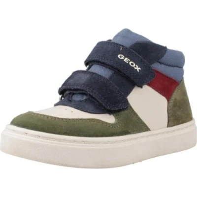 Image of Geox Baby B NASHIK BOY A Sneaker, 4 UK Child Green