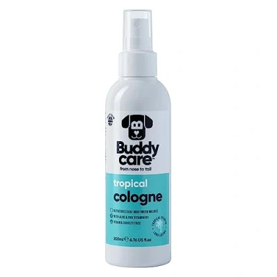 Image of Buddycare Dog Cologne Tropical 200ml Refreshing and Scented Refreshes Between Washes